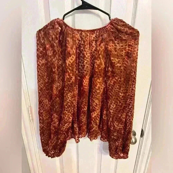 Ulla Johnson Pauline Blouse - Sienna Size 0 - Picture 5 of 7